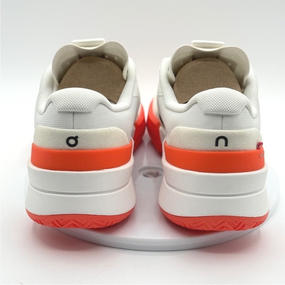 On Cloud The Roger Pro 2 Tennis Shoe Size 7.5 Womens White/Flame NEW without box - Picture 6 of 7